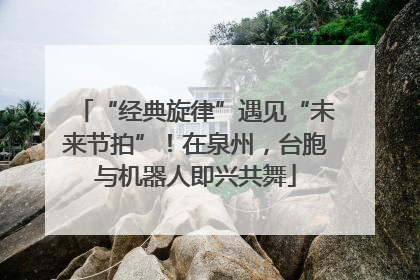 “经典旋律”遇见“未来节拍”！在泉州，台胞与机器人即兴共舞