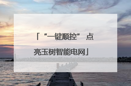 “一键顺控” 点亮玉树智能电网