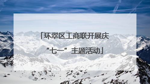 环翠区工商联开展庆“七一”主题活动