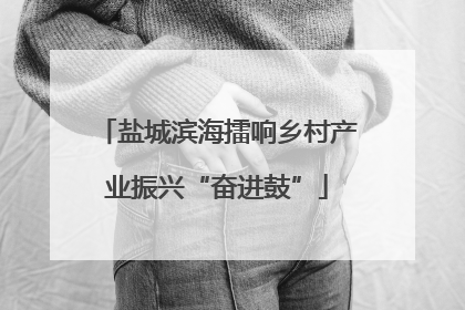 盐城滨海擂响乡村产业振兴“奋进鼓”