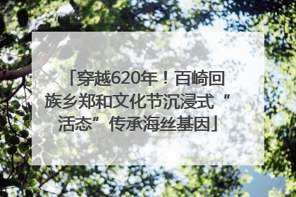 穿越620年！百崎回族乡郑和文化节沉浸式“活态”传承海丝基因