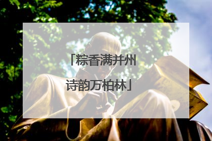粽香满并州 诗韵万柏林