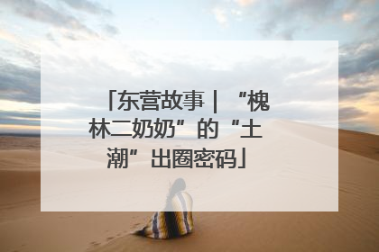 东营故事｜“槐林二奶奶”的“土潮”出圈密码