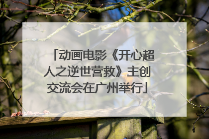 动画电影《开心超人之逆世营救》主创交流会在广州举行