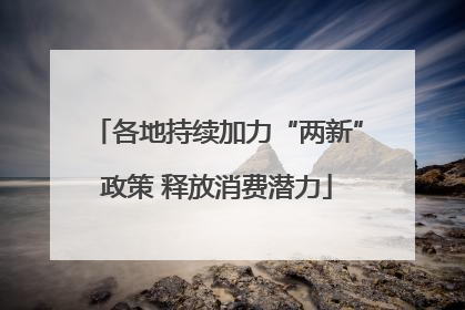 各地持续加力“两新”政策 释放消费潜力
