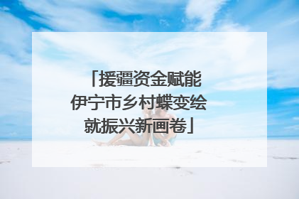 援疆资金赋能 伊宁市乡村蝶变绘就振兴新画卷