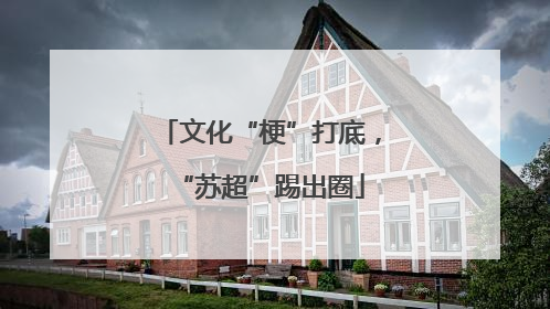 文化“梗”打底，“苏超”踢出圈