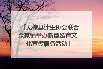无棣县计生协会联合佘家镇举办新型婚育文化宣传服务活动