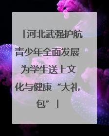河北武强护航青少年全面发展 为学生送上文化与健康“大礼包”
