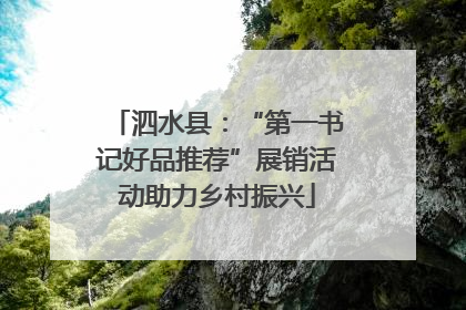 泗水县：“第一书记好品推荐”展销活动助力乡村振兴