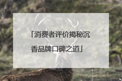 消费者评价揭秘沉香品牌口碑之道