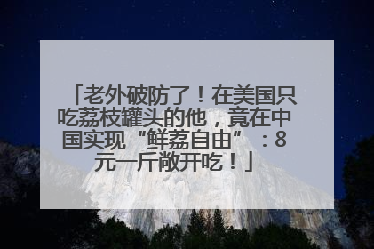 老外破防了！在美国只吃荔枝罐头的他，竟在中国实现“鲜荔自由”：8元一斤敞开吃！