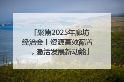 聚焦2025年廊坊经洽会丨资源高效配置，激活发展新动能