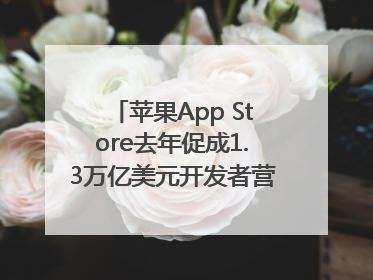 苹果App Store去年促成1.3万亿美元开发者营业额和销售额