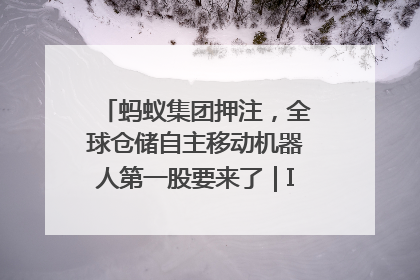 蚂蚁集团押注，全球仓储自主移动机器人第一股要来了｜IPO直通车