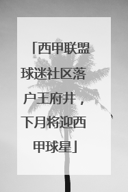 西甲联盟球迷社区落户王府井，下月将迎西甲球星