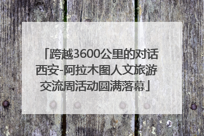 跨越3600公里的对话 西安-阿拉木图人文旅游交流周活动圆满落幕