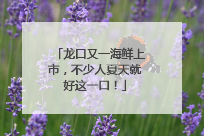 龙口又一海鲜上市，不少人夏天就好这一口！