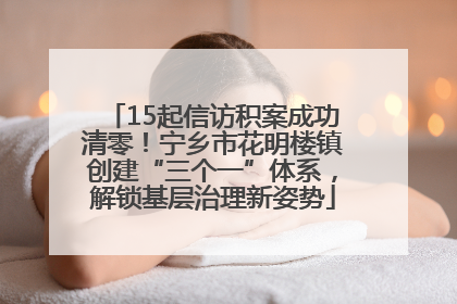 15起信访积案成功清零！宁乡市花明楼镇创建“三个一”体系，解锁基层治理新姿势
