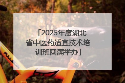 2025年度湖北省中医药适宜技术培训班圆满举办