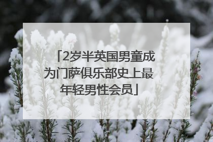 2岁半英国男童成为门萨俱乐部史上最年轻男性会员